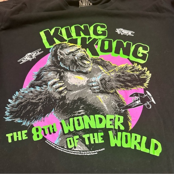 Universal Studios KING KONG Black Men’s T-Shirt size XL - Picture 7 of 10